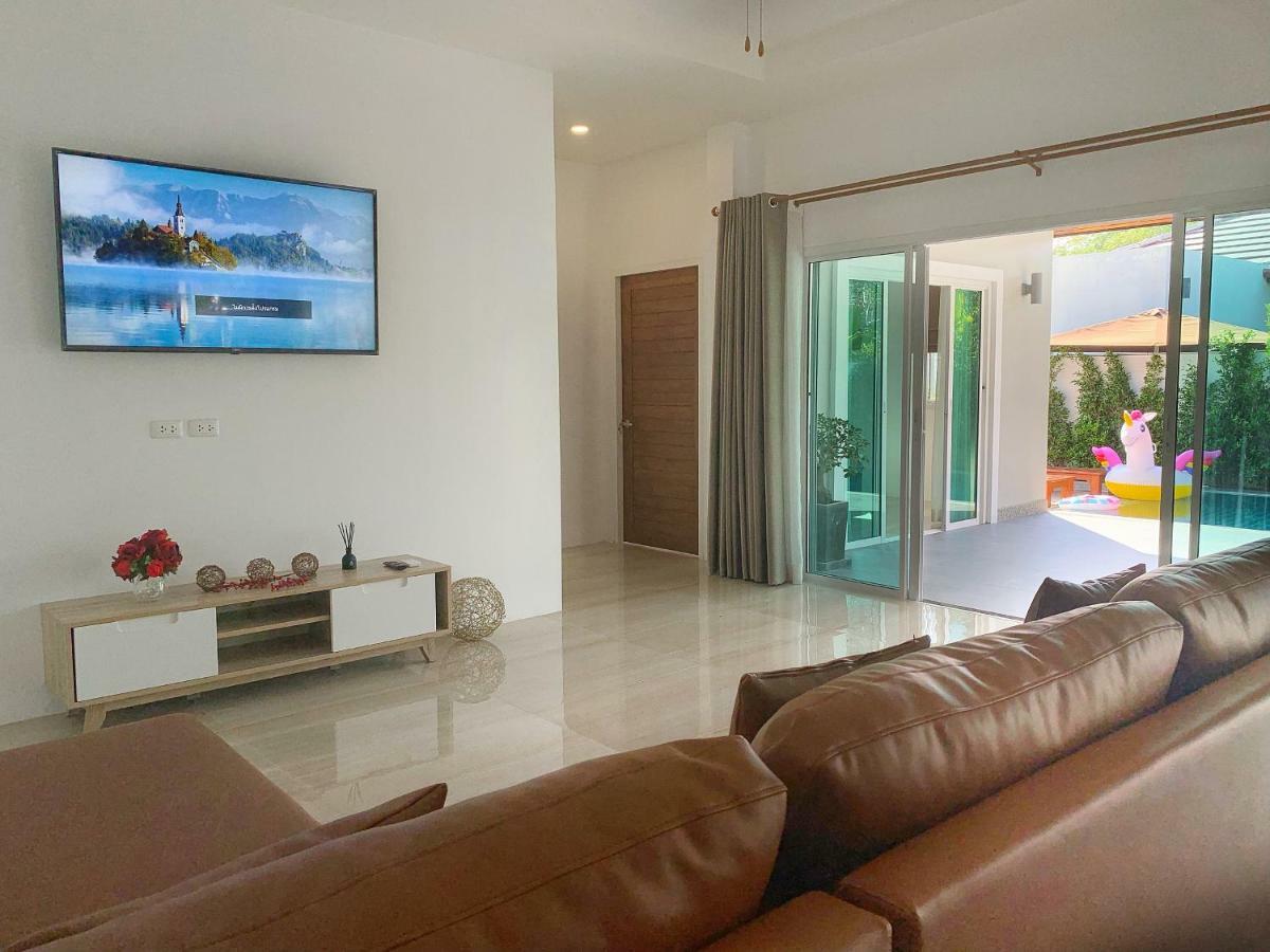 Private New Pool Villa Near Laguna Praia de Bang Tao Exterior foto